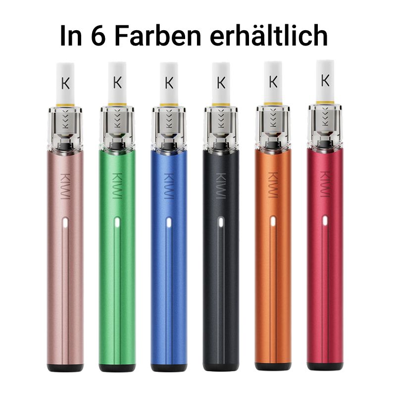 KIWI Spark E-Zigarette Farbvarianten