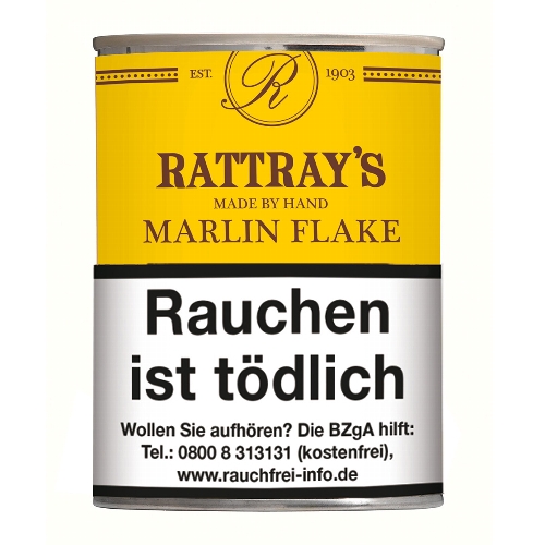 Rattray´s British Marlin Flake Pfeifentabak Dose