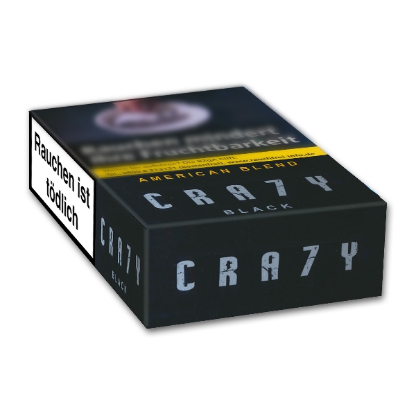 Crazy Black Filterzigarillos Schachtel