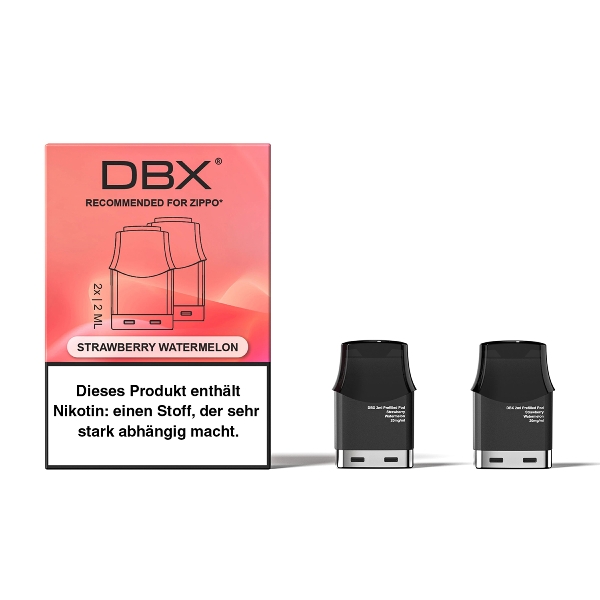 DBX for Zippo Strawberry Watermelon 20mg Pods