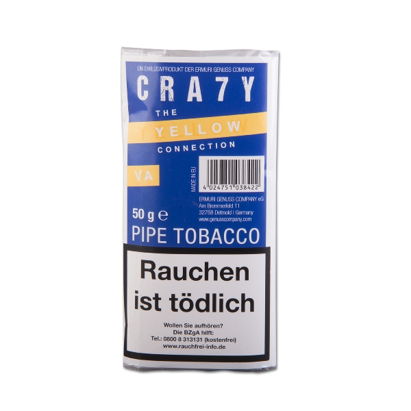 Crazy Yellow Pfeifentabak Pouch