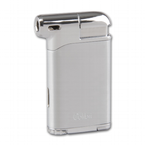 Pfeifenfeuerzeug Piezo COLIBRI Pacific verchromt