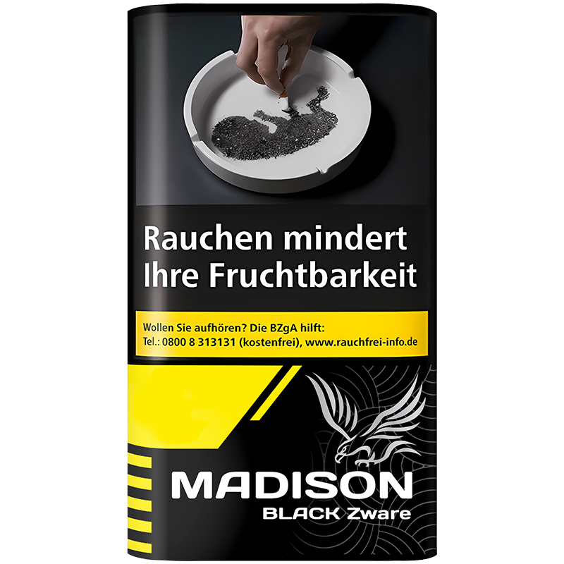 Madison Black Tabak Pouch