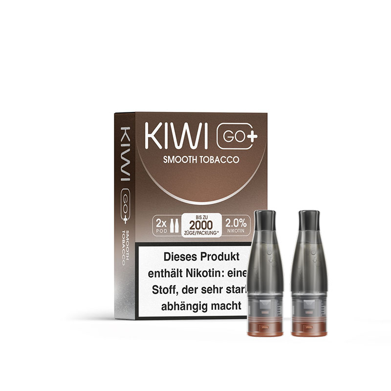 KIWI Go+ Pods Smooth Tobacco 20mg prefilled