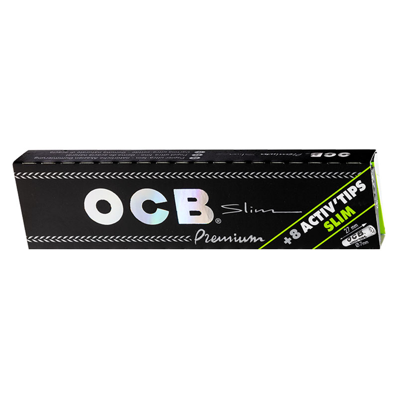 OCB Premium Slim + Aktiv Tips Slim Packung