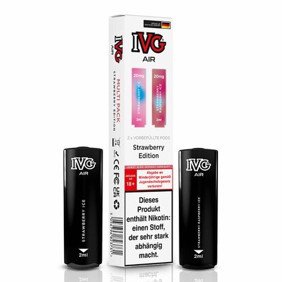 IVG Air Strawberry Edition 20mg Prefilled Pods