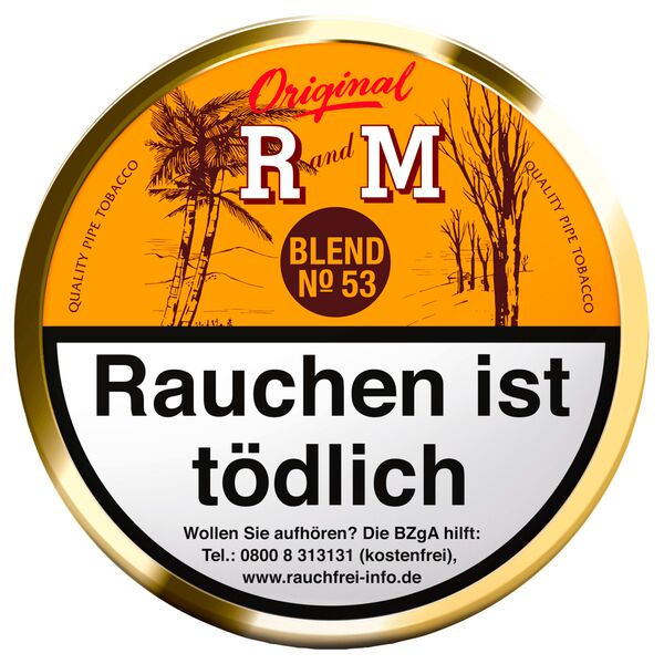 R & M Original Pfeifentabak Dose