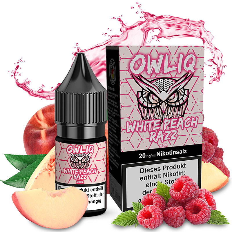 Owliq White Peach Razz 20mg Nikotinsalz Liquid