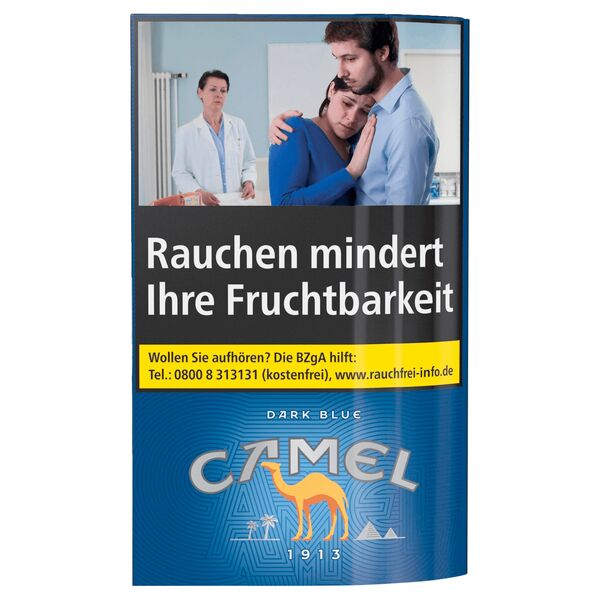 Camel Dark Blue Tabak 50g jetzt online bestellen! Camel Dark Blue Tabak 50g jetzt online bestellen!