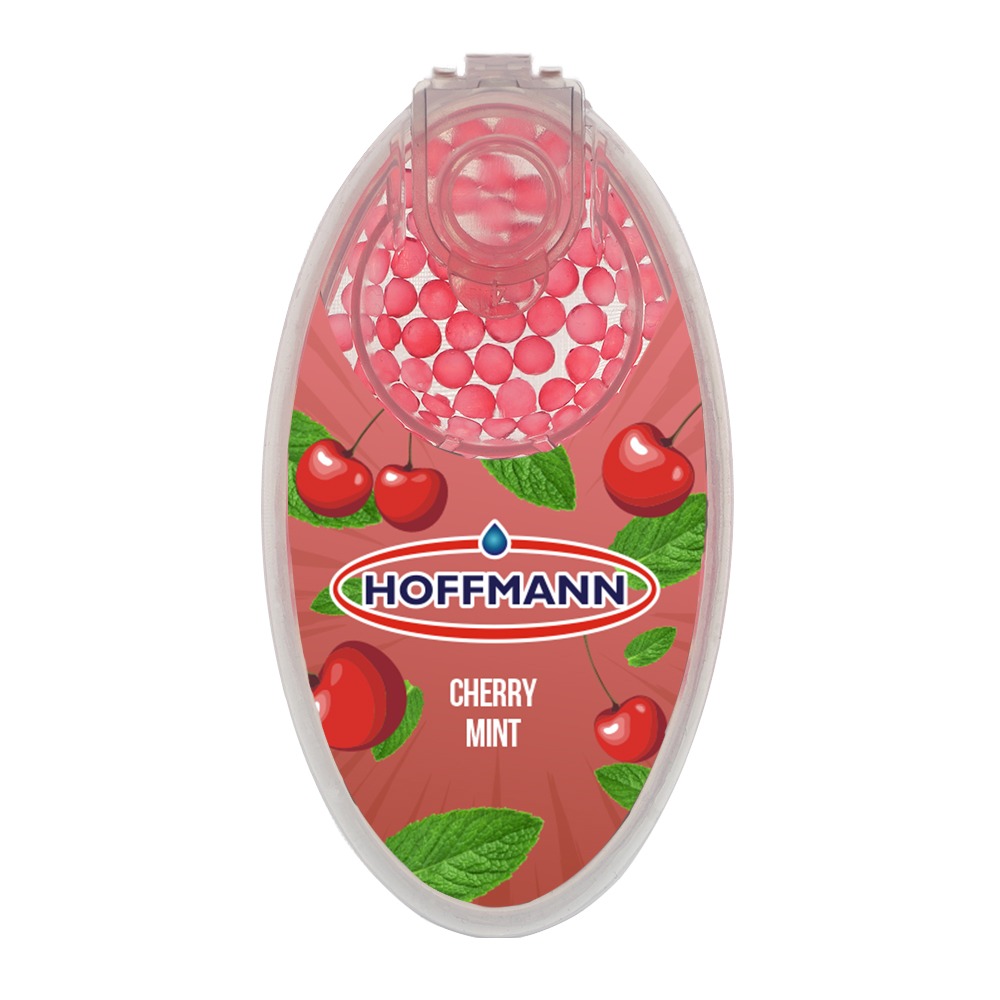 Hoffmann Cherry Mint Aromakapseln Packung