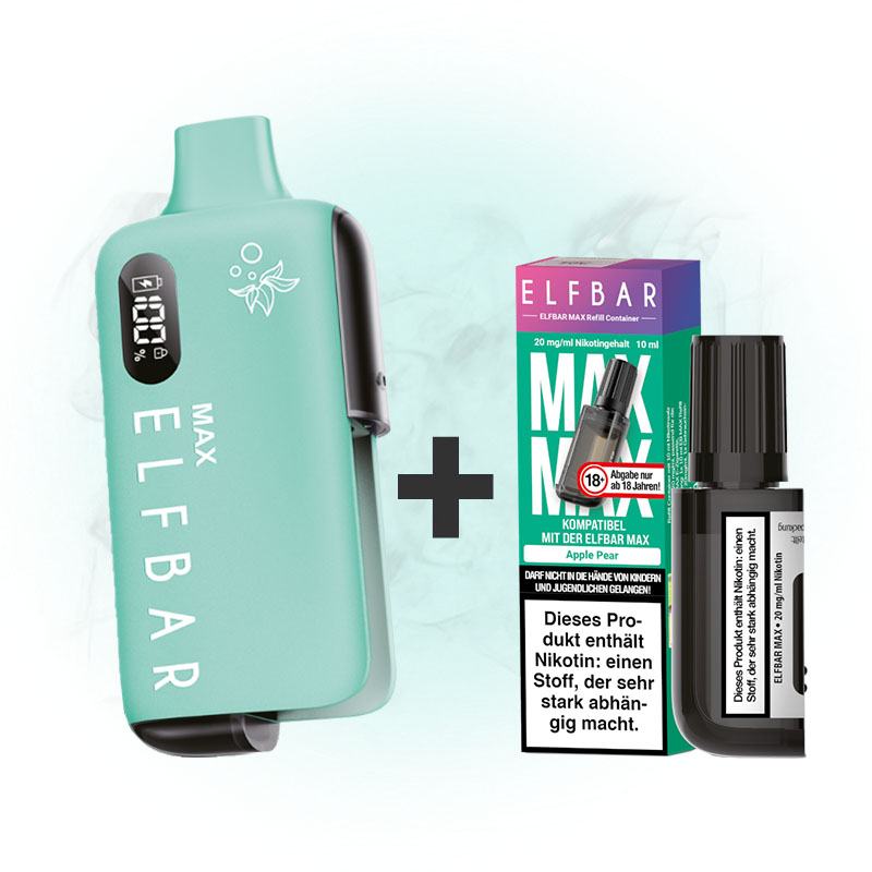 Elfbar Max Device + Pods Angebot jetzt online bestellen! Elfbar Max Device + Pods Angebot jetzt online bestellen!