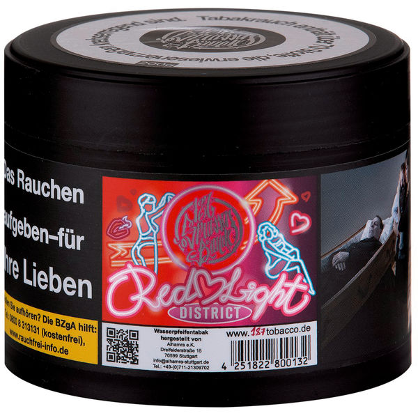 187 Red Light District Shisha Tabak