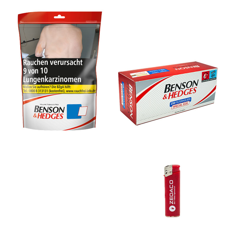 Benson & Hedges  Volumentabak Beutel Aktion