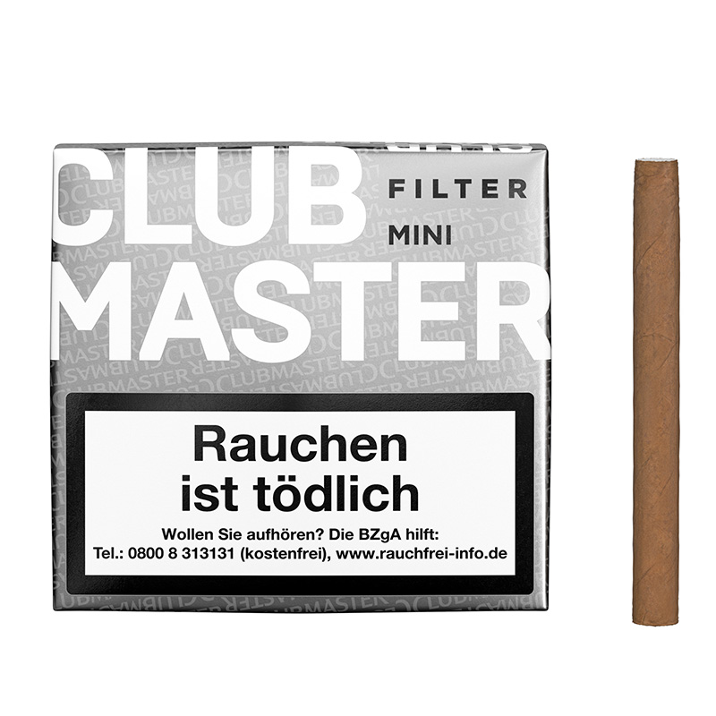 Clubmaster Mini Filter White Zigarillos Gebinde