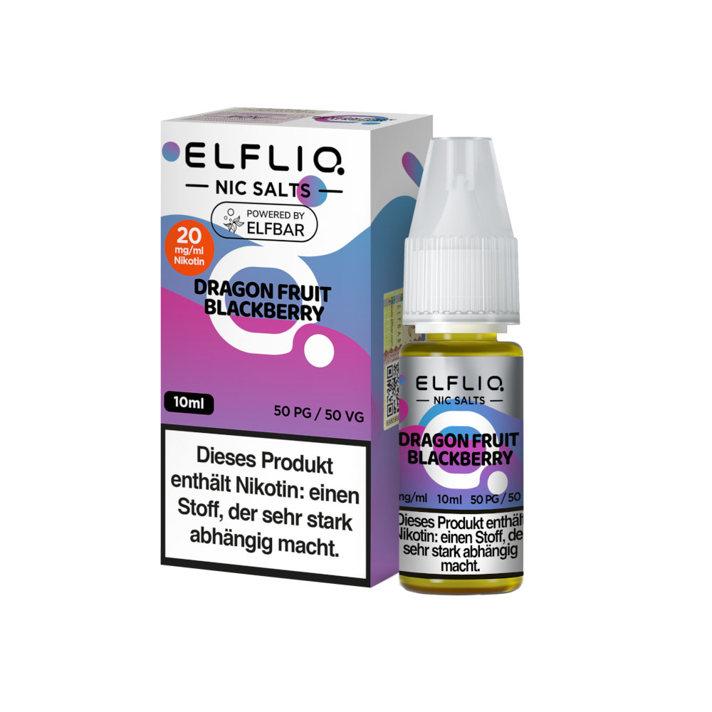 Elfbar Elfliq Dragon Fruit Blackberry 20mg Nikotinsalz