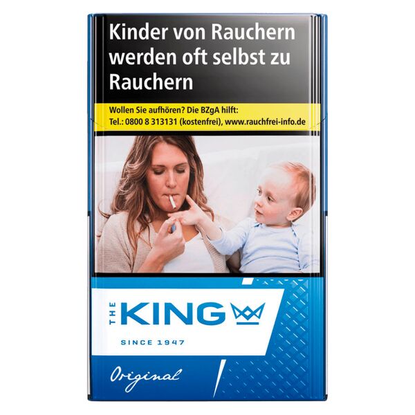 King Blue Original Pack Zigaretten Schachtel