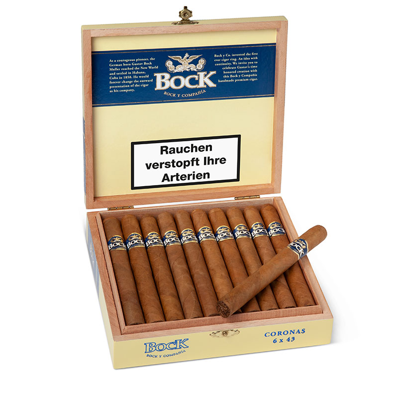 Bock y Ca Corona Zigarren Kiste