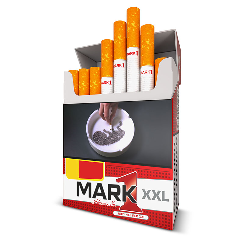 Mark Adams No. 1 Red XXL Zigaretten Schachtel