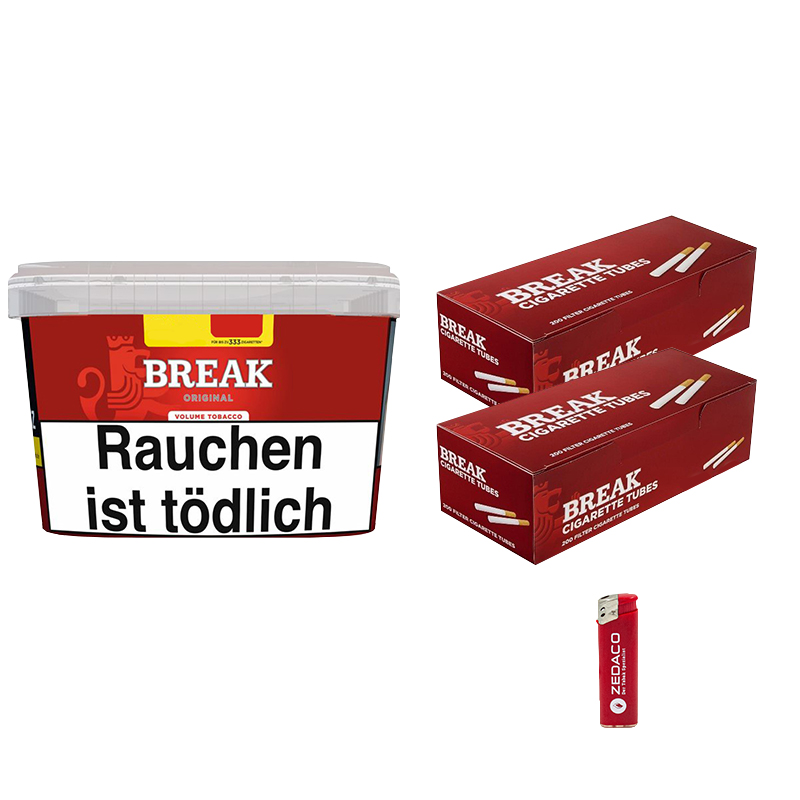 Break Volumentabak Red Mega Eimer Aktion Small