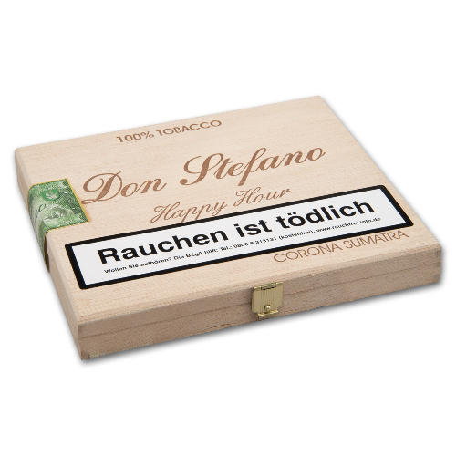 Don Stefano Happy Hour Sumatra Zigarren 10er Kiste