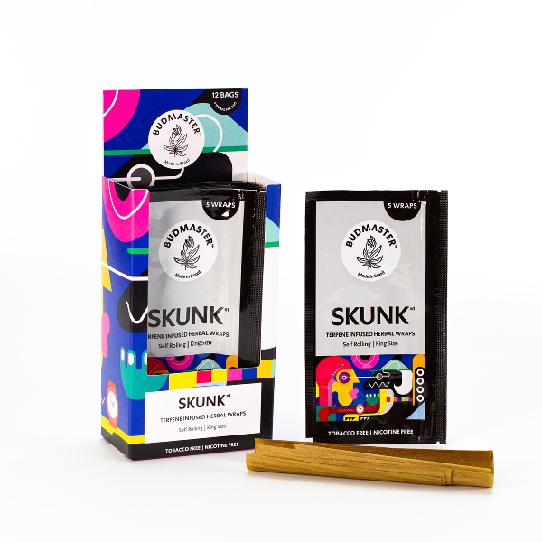 Budmaster Skunk #1 Infused Blunt Wraps