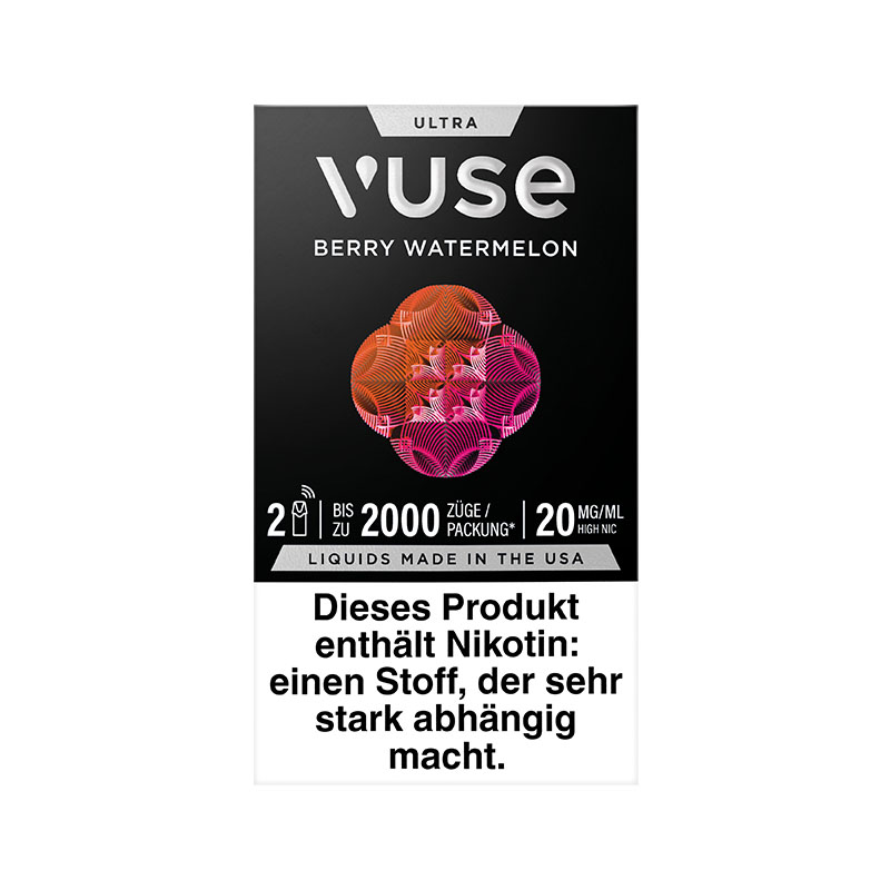 Vuse Ultra Pods Berry Watermelon 20mg Front