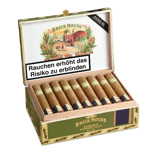 Brick House Double Connecticut Robusto Zigarren 25er Kiste