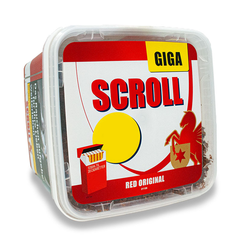 Scroll Red Original Giga Feinschnitt Eimer