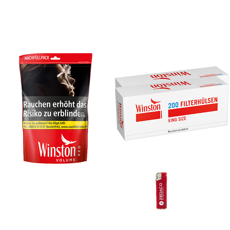 Winston Volumentabak Red Mega Bag Aktion Small