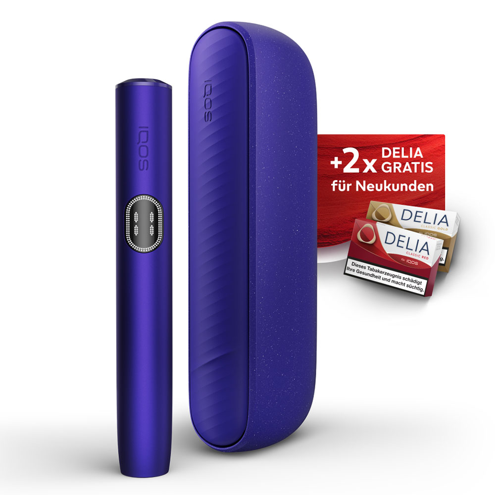 IQOS ILUMA i + Gratis DELIA Sticks bei Registrierung Electric Purple