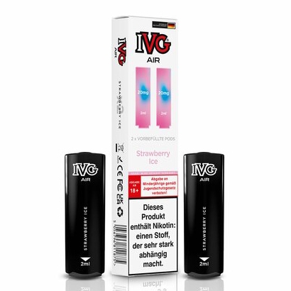 IVG Air Strawberry Ice 20mg Prefilled Pods