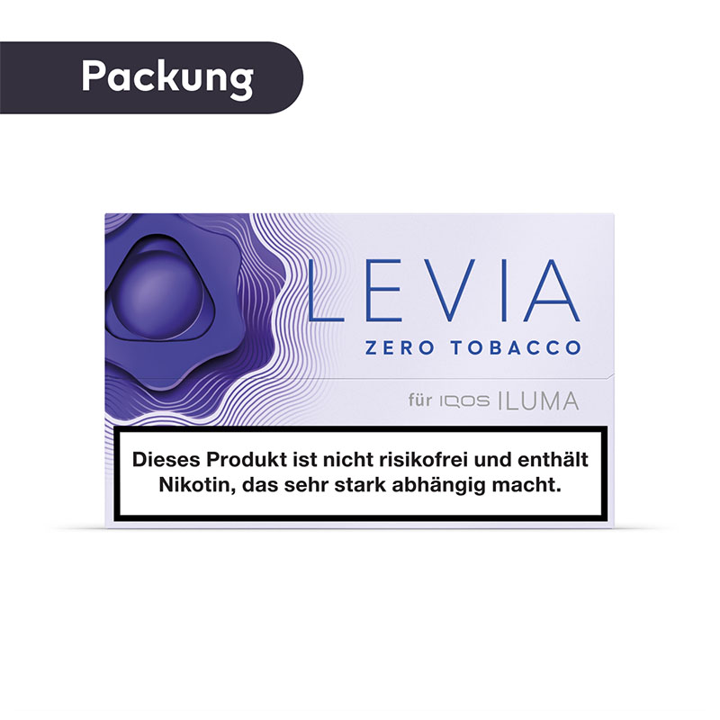 LEVIA Sticks Dark Berry Packung