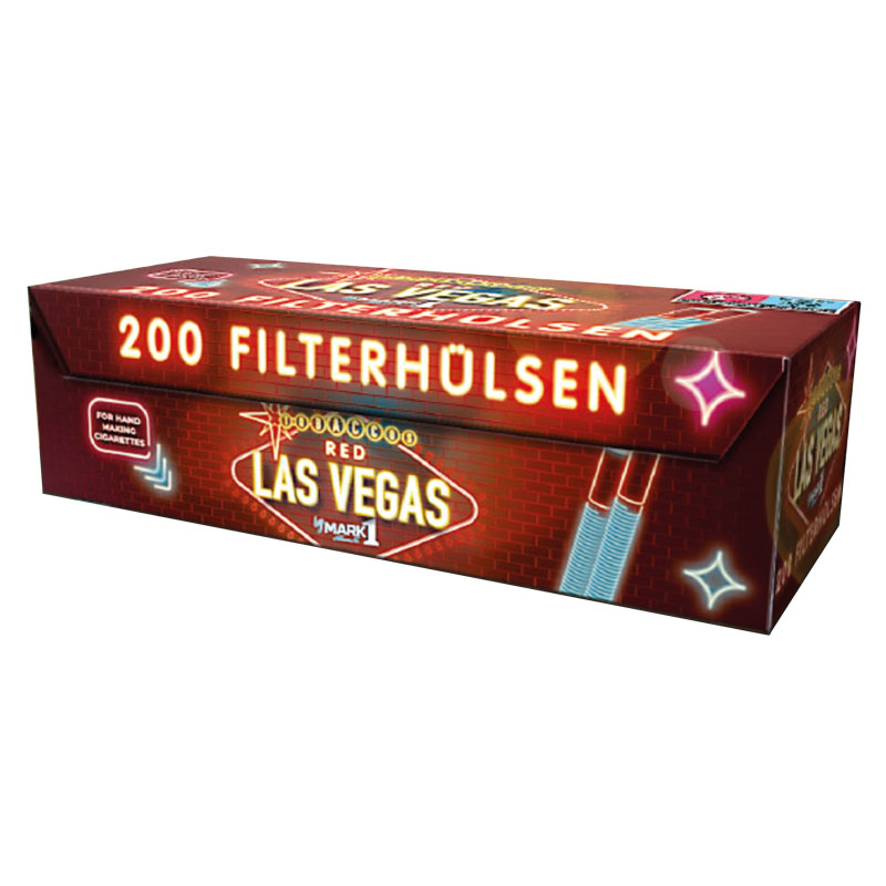 Las Vegas Red Zigarettenhülsen