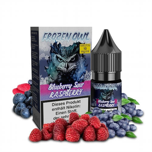 Frozen Owl Blueberry Sour Raspberry 10 mg Nikotinsalz Liquid