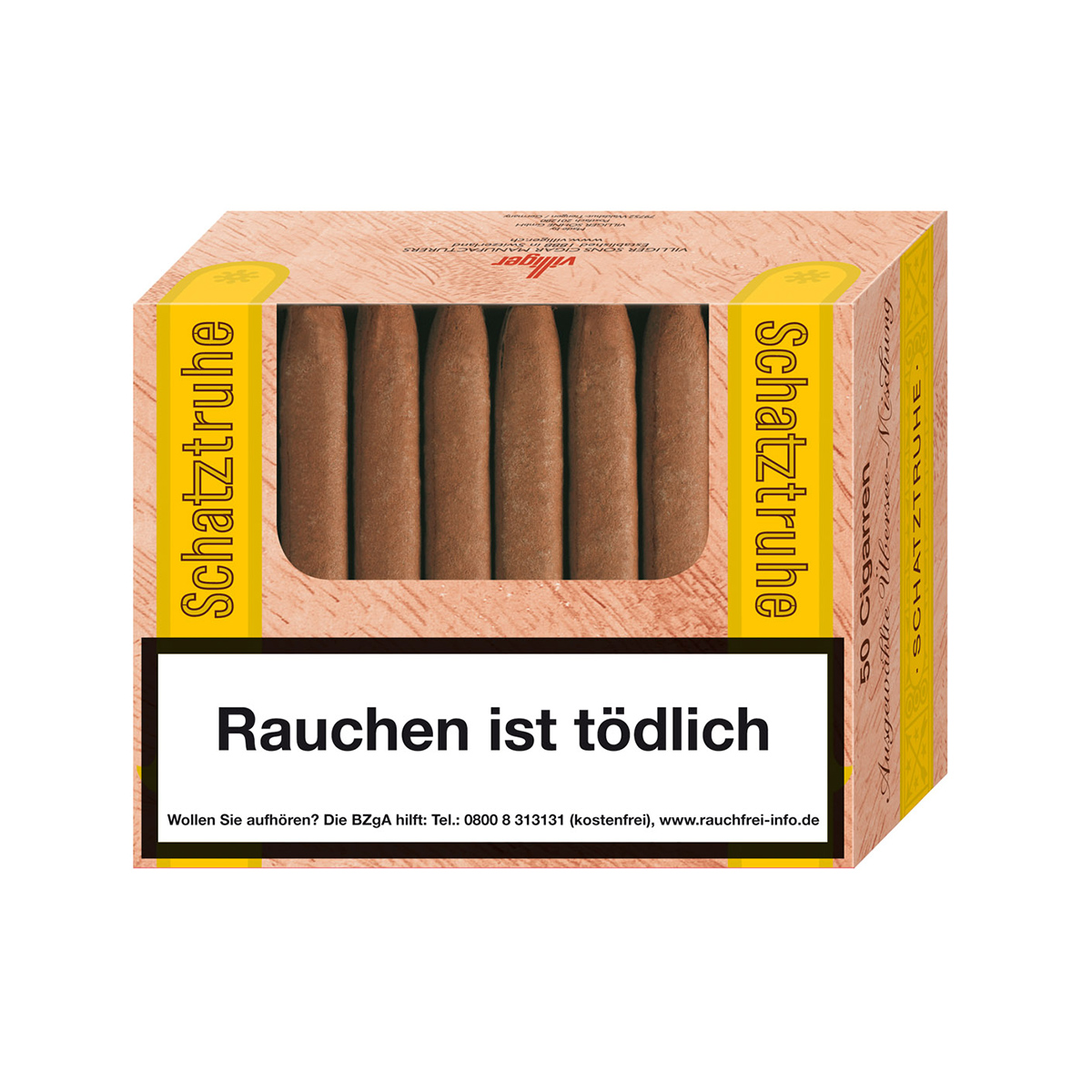 Schatztruhe Zigarillos Gebinde