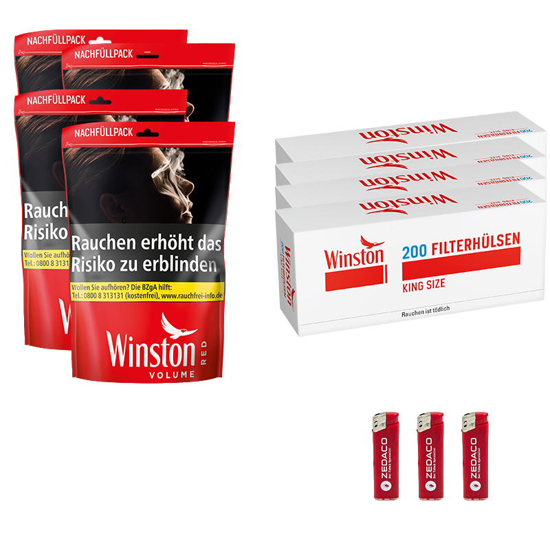 Winston Volumentabak Bag Aktion Large