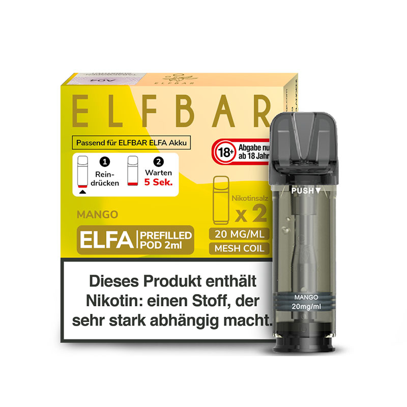 Elfbar Pods in zahlreichen Geschmacksrichtungen kaufen Elfbar Pods in zahlreichen Geschmacksrichtungen kaufen