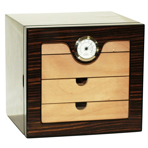 Humidor 4 Laden dunkelbraun
