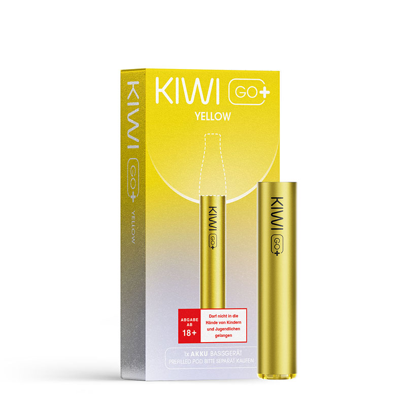 KIWI Go+ Basisgerät E-Zigarette Yellow