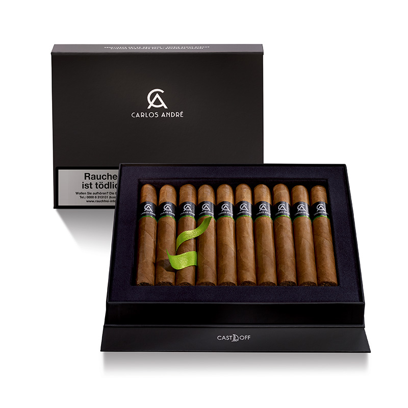 Carlos André Cast Off Toro Zigarre Kiste