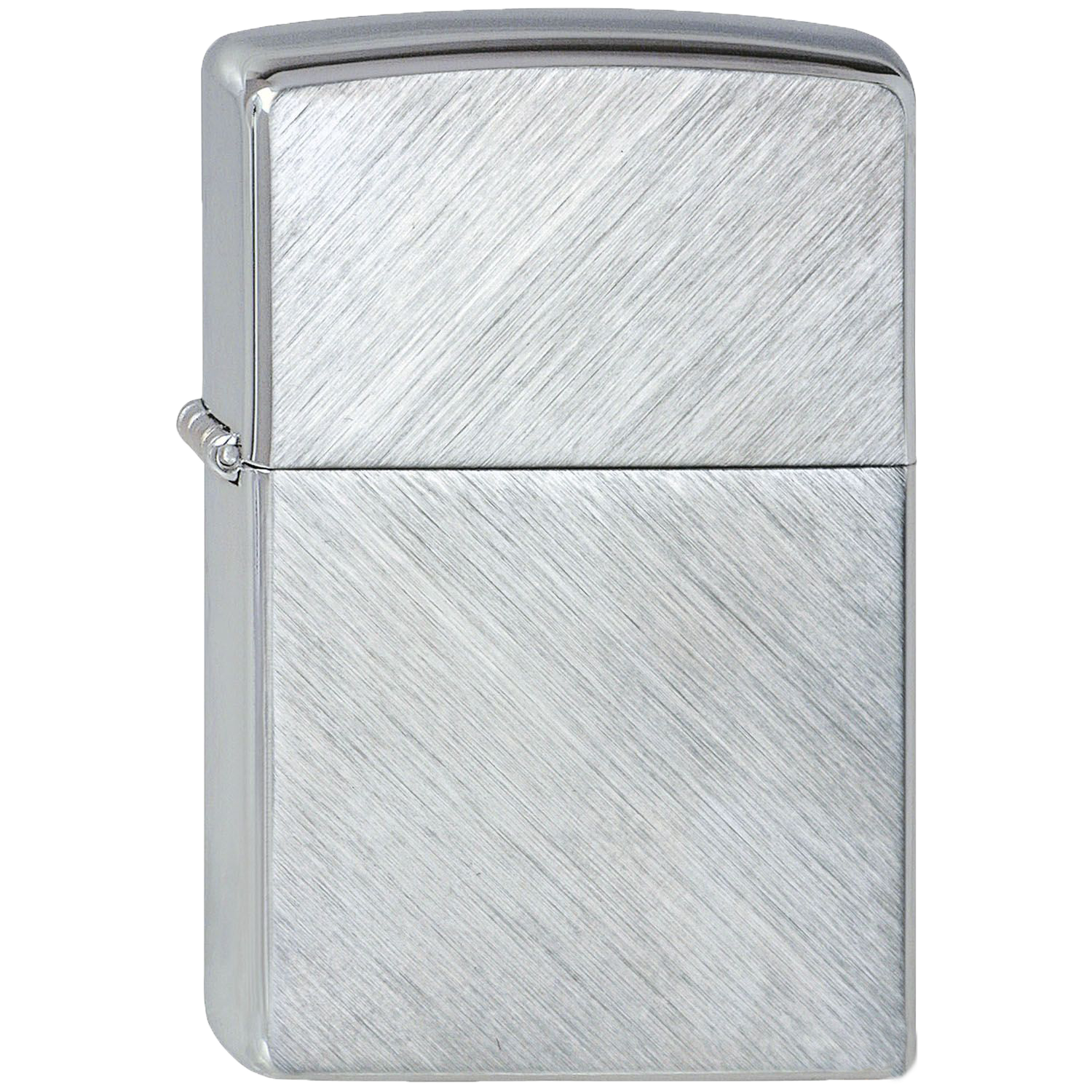 Zippo chrom gebürstet Herringbone Sweep