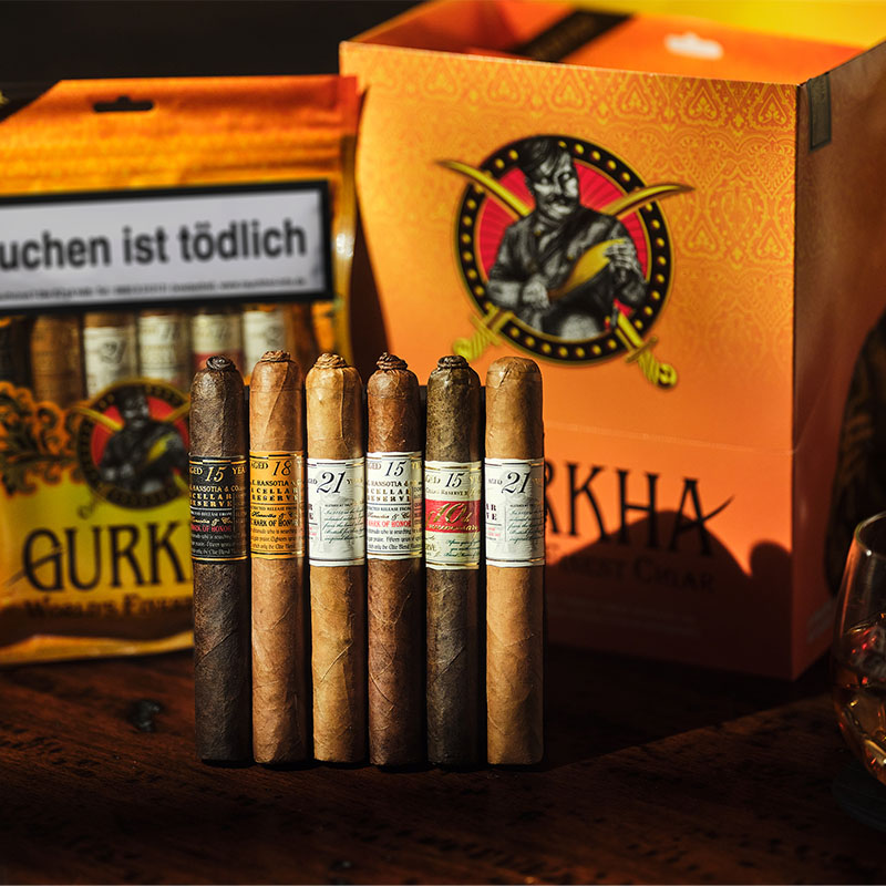 Gurkha Dominikanische Republik Orange Freshpack Lifestyle