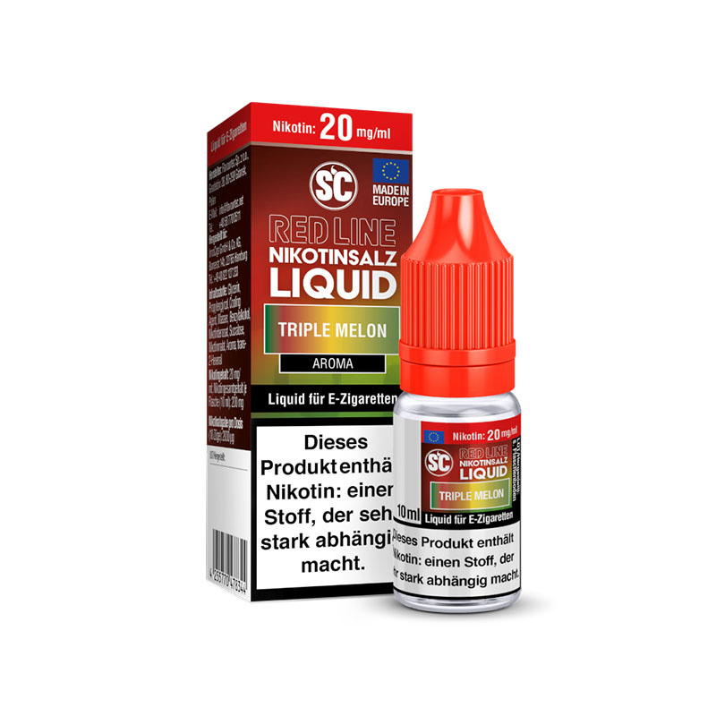 SC Red Line Triple Melon Nikotinsalz Liquid 20mg