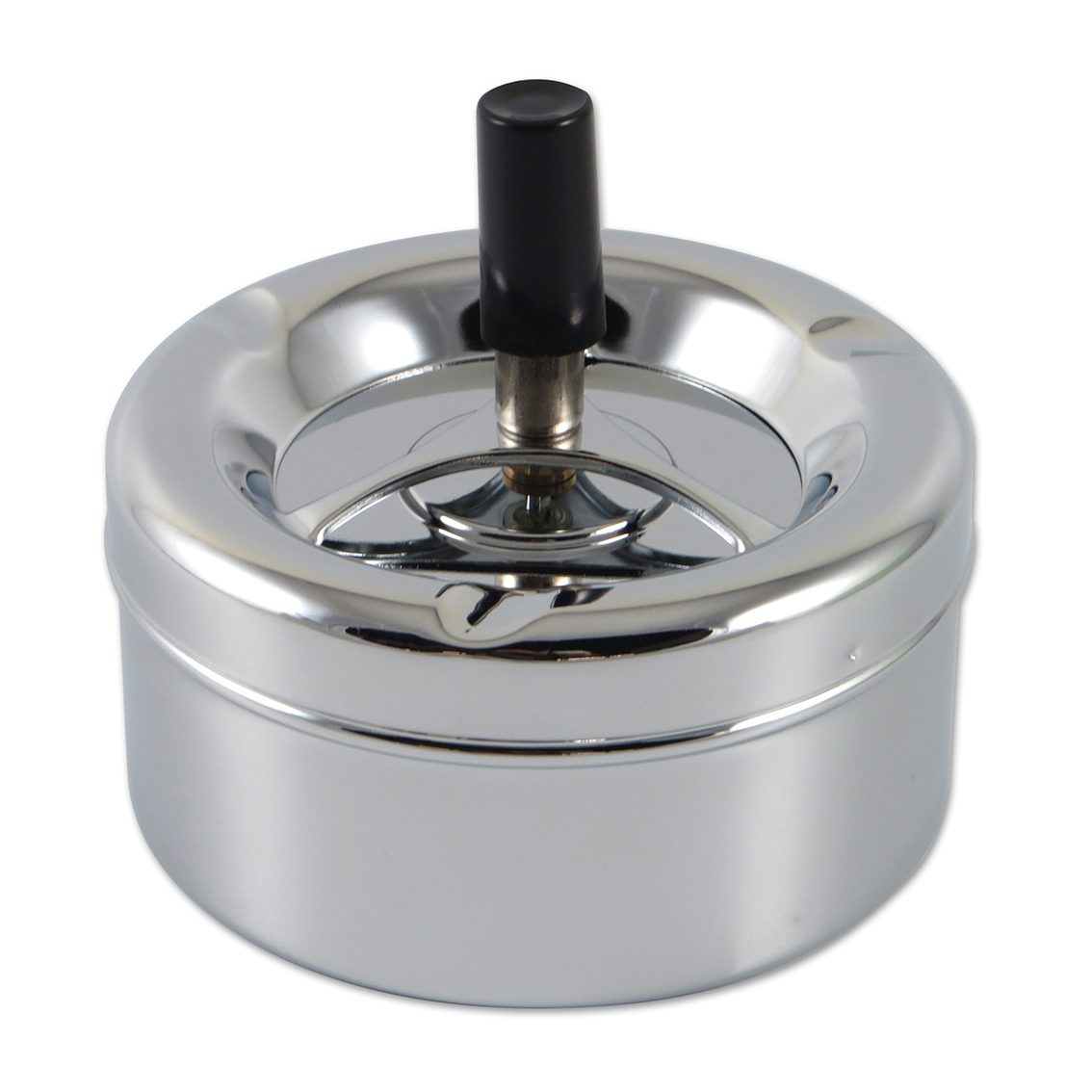 Schleuderaschenbecher Chrom