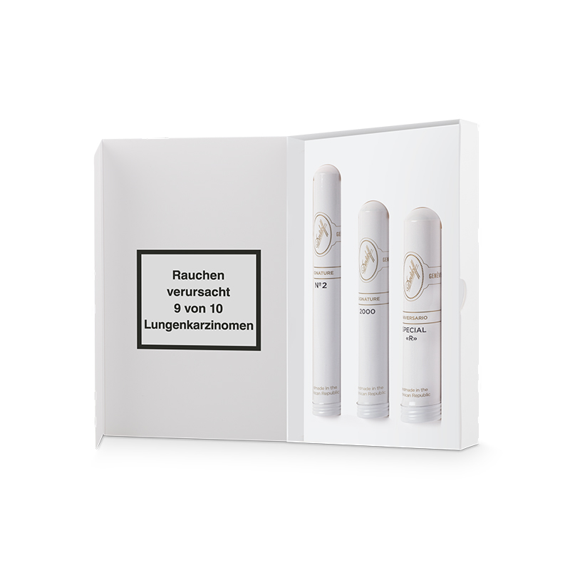 Davidoff Tubos Selection White Sampler