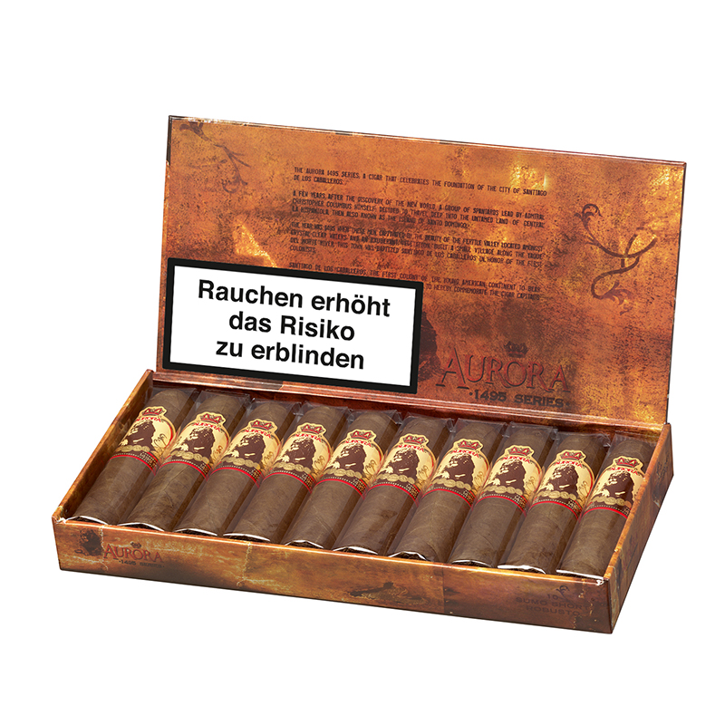 La Aurora 1495 Sumo Short Robusto Zigarren Kiste