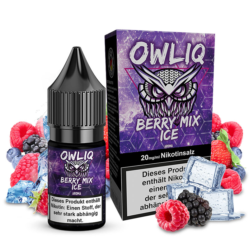 Owliq Berry Mix Ice 20mg Nikotinsalz Liquid