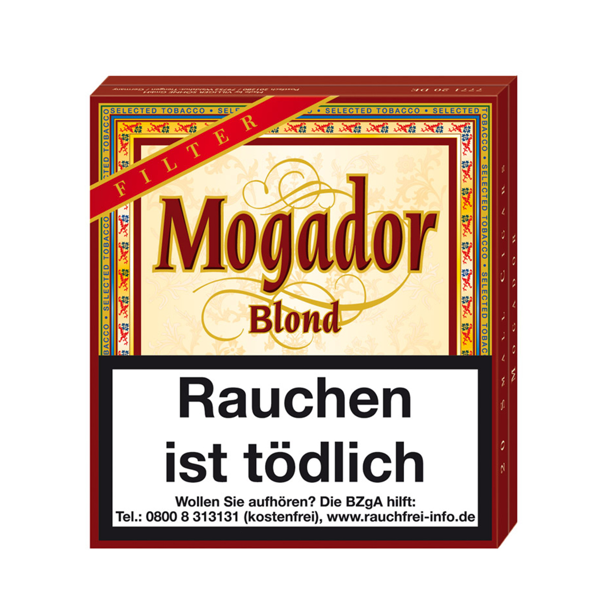 Mogador Blond Filterzigarillos 20er Schachtel