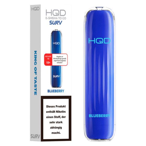HQD Einweg E-Zigarette Surv Blueberry 18mg