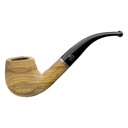 Rattrays Joy Olive Brushed Bent Pfeife